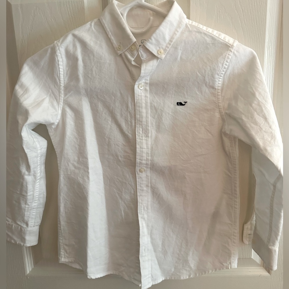 Vineyard Vines Boys Cotton Solid Shirt